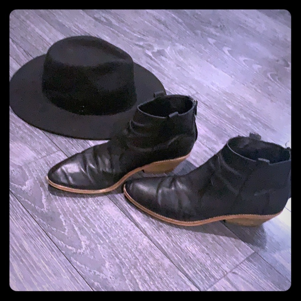 Vince Leather boots